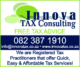 Professional Services Innova Tax Consulting in Meyerton GP