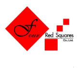 Professional Services Four Red Squares Distribution in  