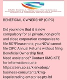 Filling Beneficial Ownership with CIPC