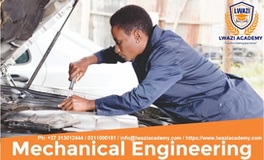 The Mechanical Engineering N1-N6 course might be the perfect cog to set your career in motion!